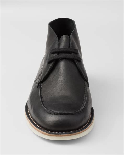 prada napa boots|Prada Chukka Boots aus Nappa.